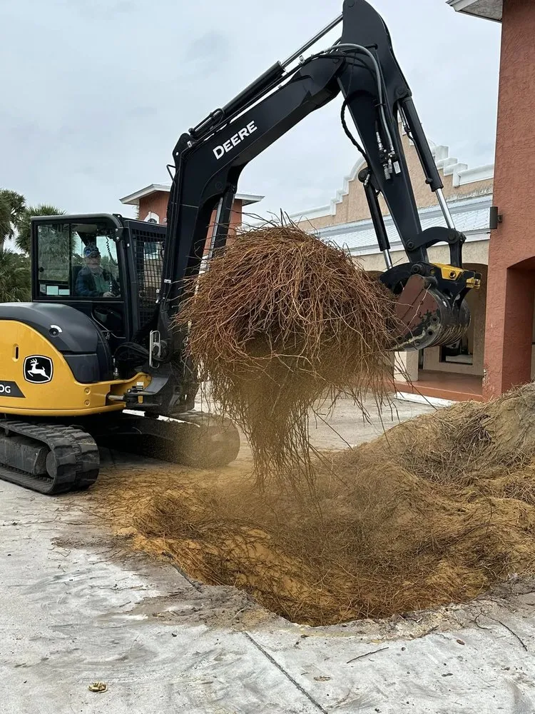 Top-rated yard cleanup service for homes across Fort Pierce, FL - D & R Landscaping & Excavation