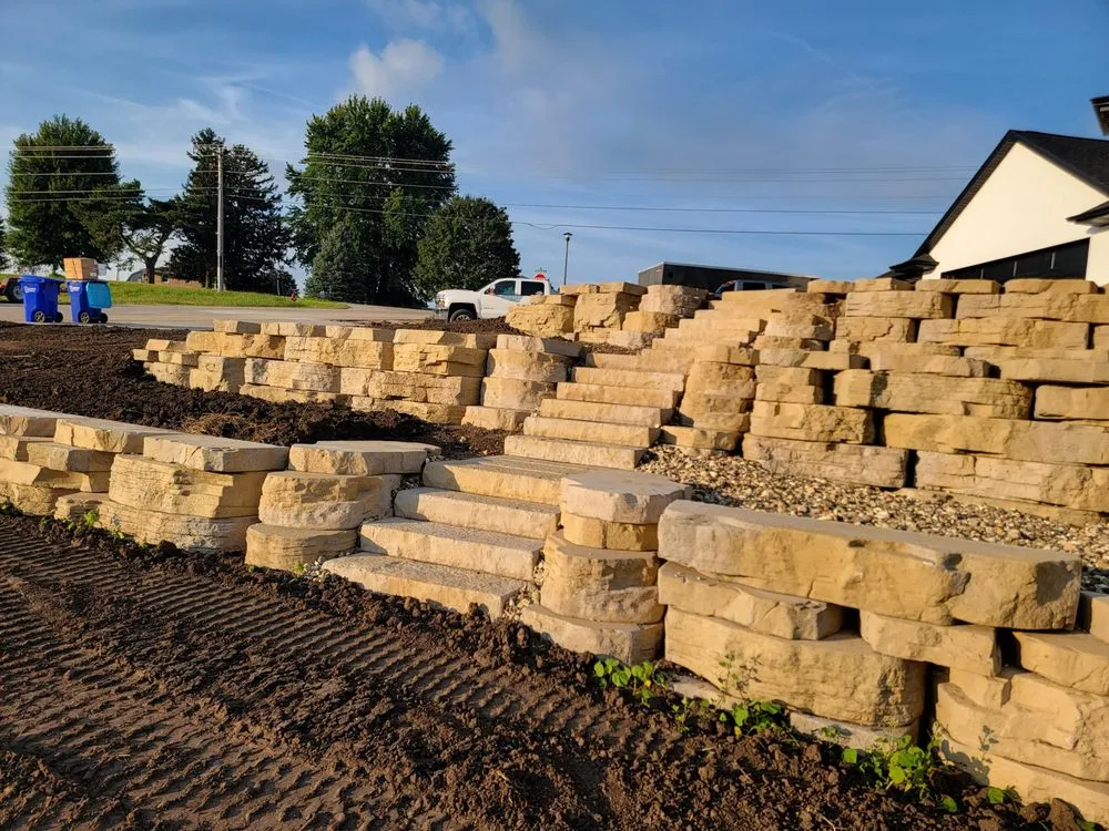 Professional yard cleanup service for homes across Dyersville, IA - D & S Lawn Care and Landscaping