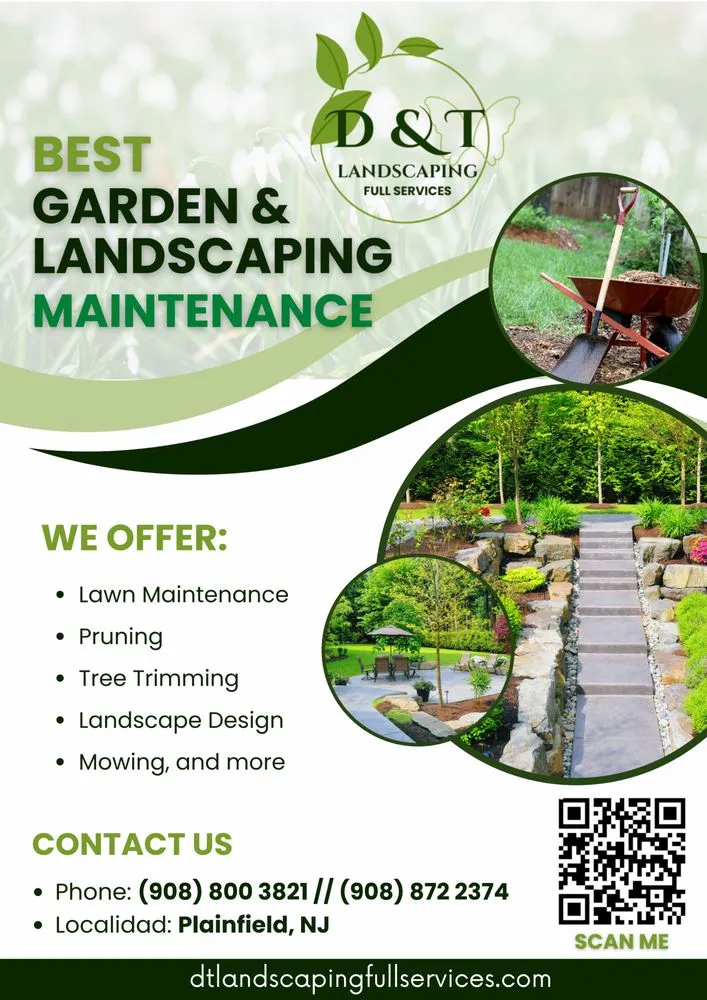 Expert landscape installation for year-round maintenance across Plainfield, NJ - D & T Landscaping Full Services