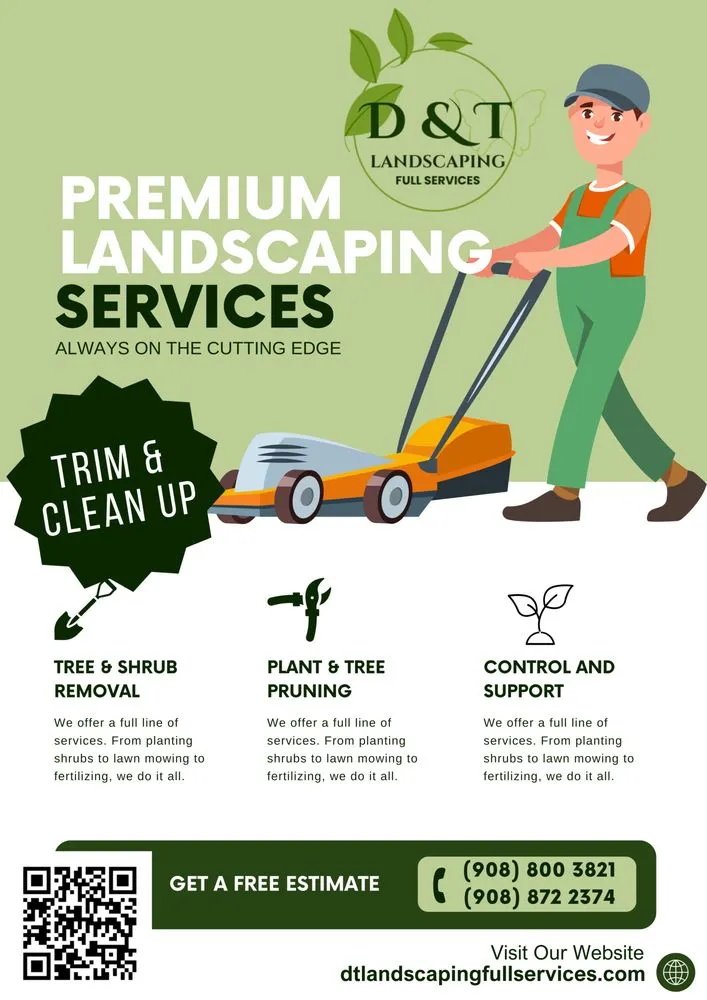 Professional yard maintenance for year-round maintenance in Plainfield, NJ by D & T Landscaping Full Services