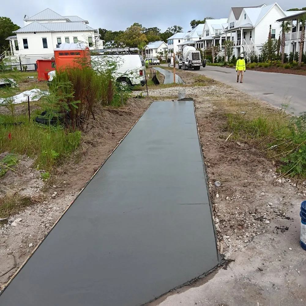 Professional outdoor landscaping in North Charleston, SC by D A Z Company