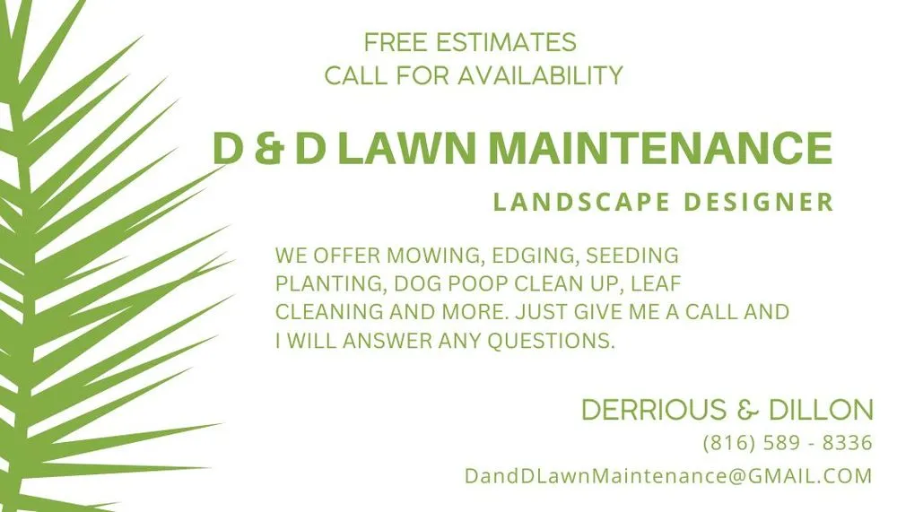 Local garden landscaping in Blue Springs, MO by D and D Lawn Maintenance