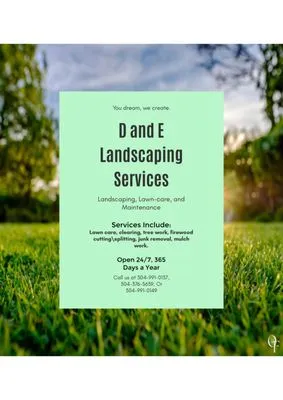 D and E Landscaping Services