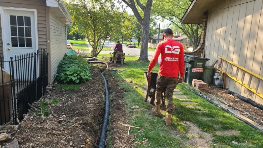 Custom lawn mowing service in Sandwich, IL by D and G Landscaping & Snow Removal