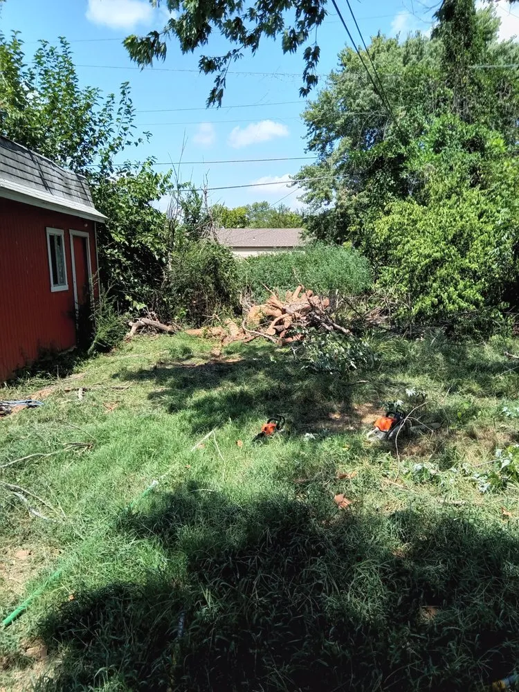 Expert outdoor landscaping for residential properties in Tulsa, OK by D And J Tree An Landscaping