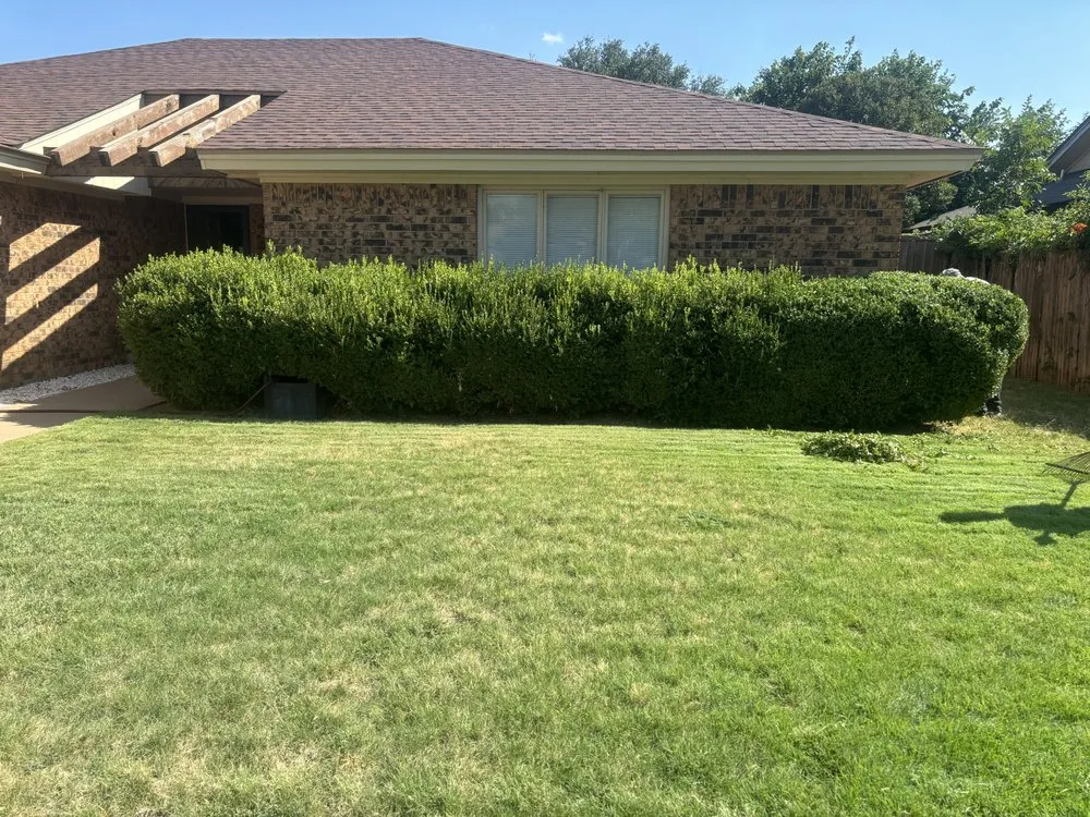 Custom landscape design for beautiful yards in Lubbock, TX by D and J Tree Service