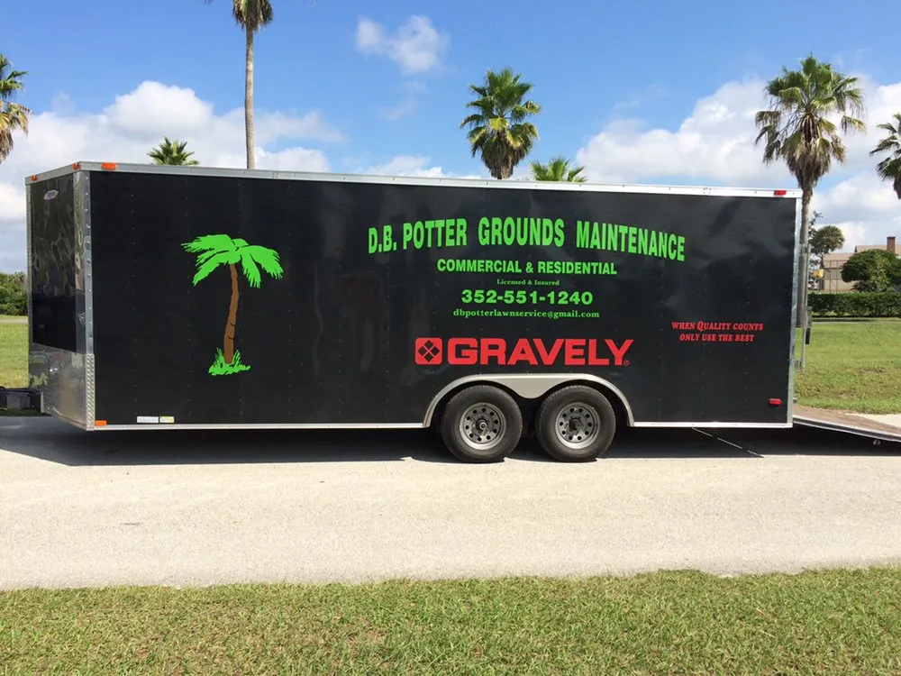 Custom residential landscaping with custom design in Tavares, FL by D B Potter Grounds Maintenance