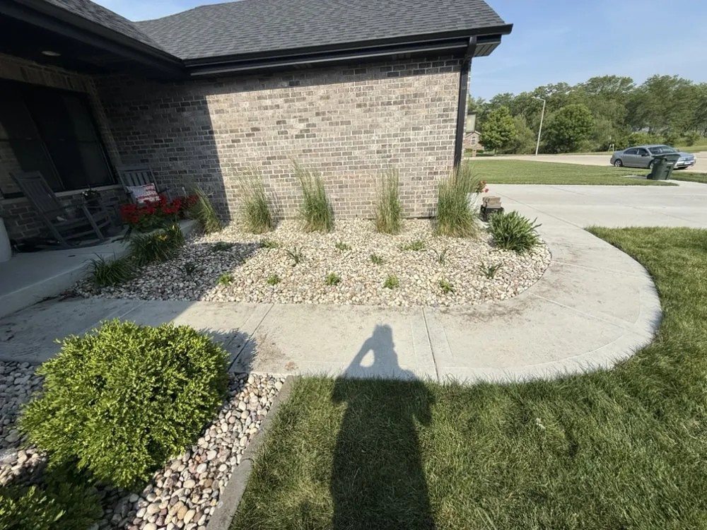 Custom outdoor landscaping in Peotone, IL by D C Landscaping