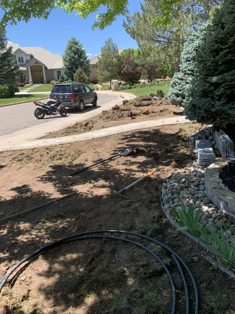 Professional outdoor landscaping for beautiful yards in Westminster, CO by D Colors Concept