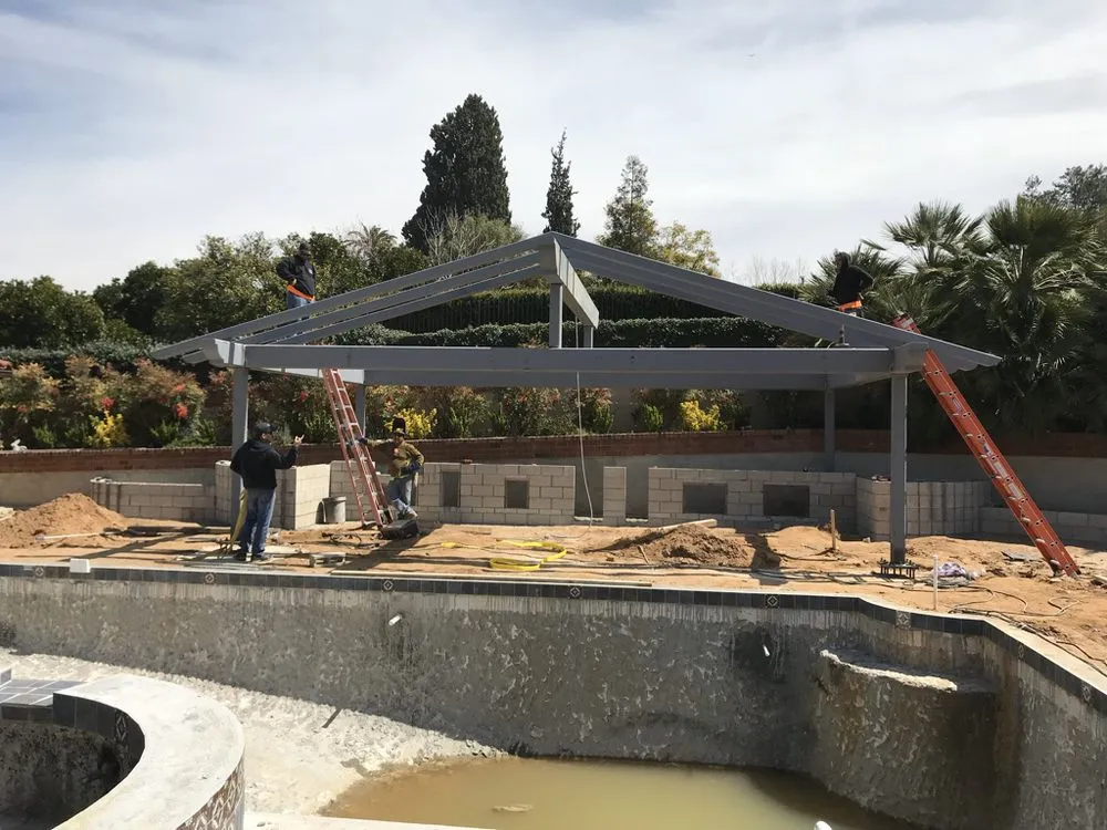 Custom landscape design in Yucaipa, CA - D Dominguez Landscape Construction