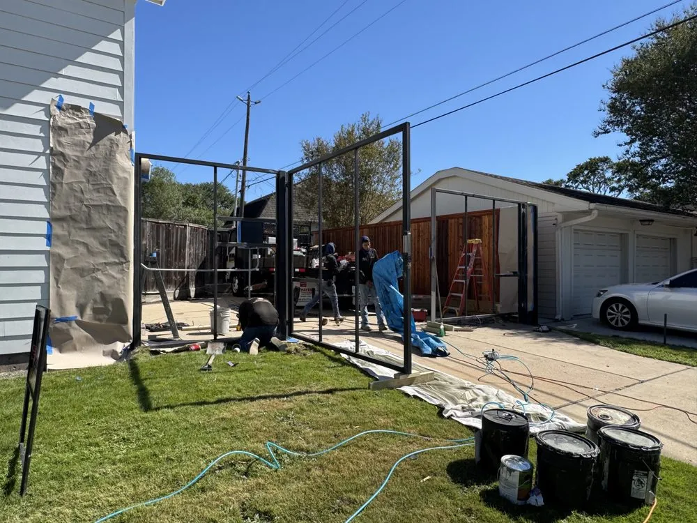 Custom garden landscaping experts serving Sugar Land, TX - D-Fence Customs