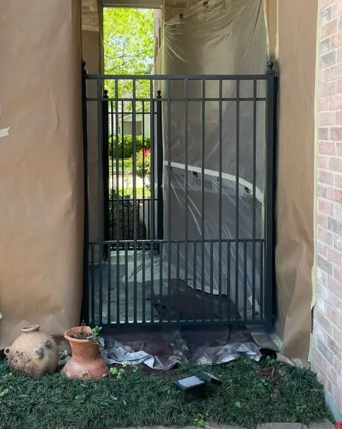 Professional yard cleanup service in Sugar Land, TX - D-Fence Customs