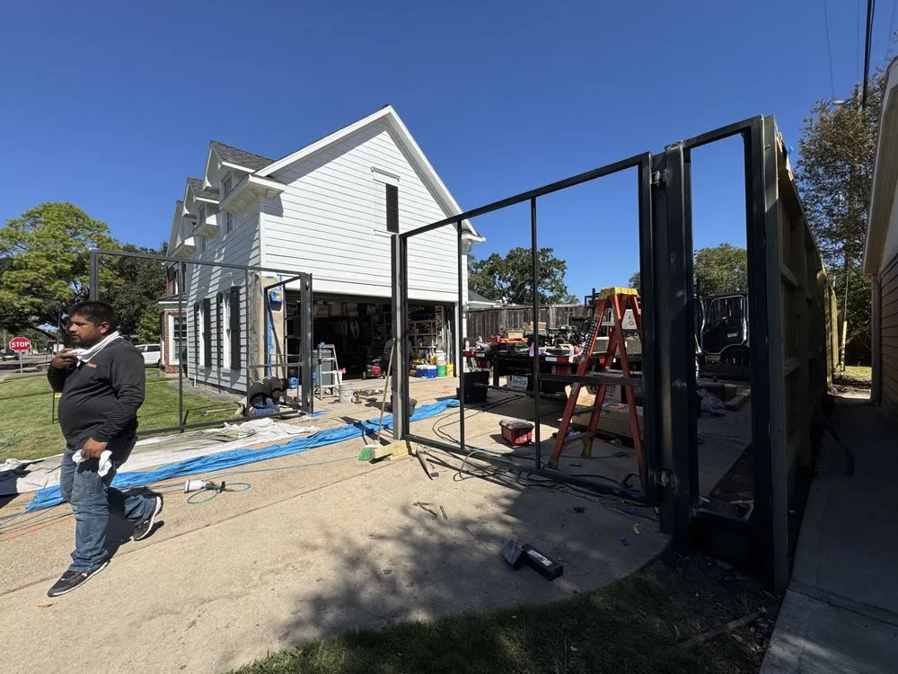 Custom landscaping services in Sugar Land, TX - D-Fence Customs