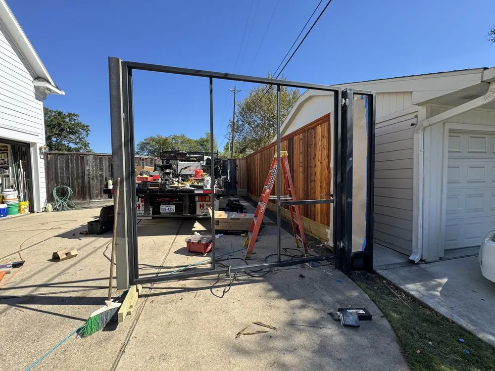 Professional yard maintenance for residential properties across Sugar Land, TX - D-Fence Customs