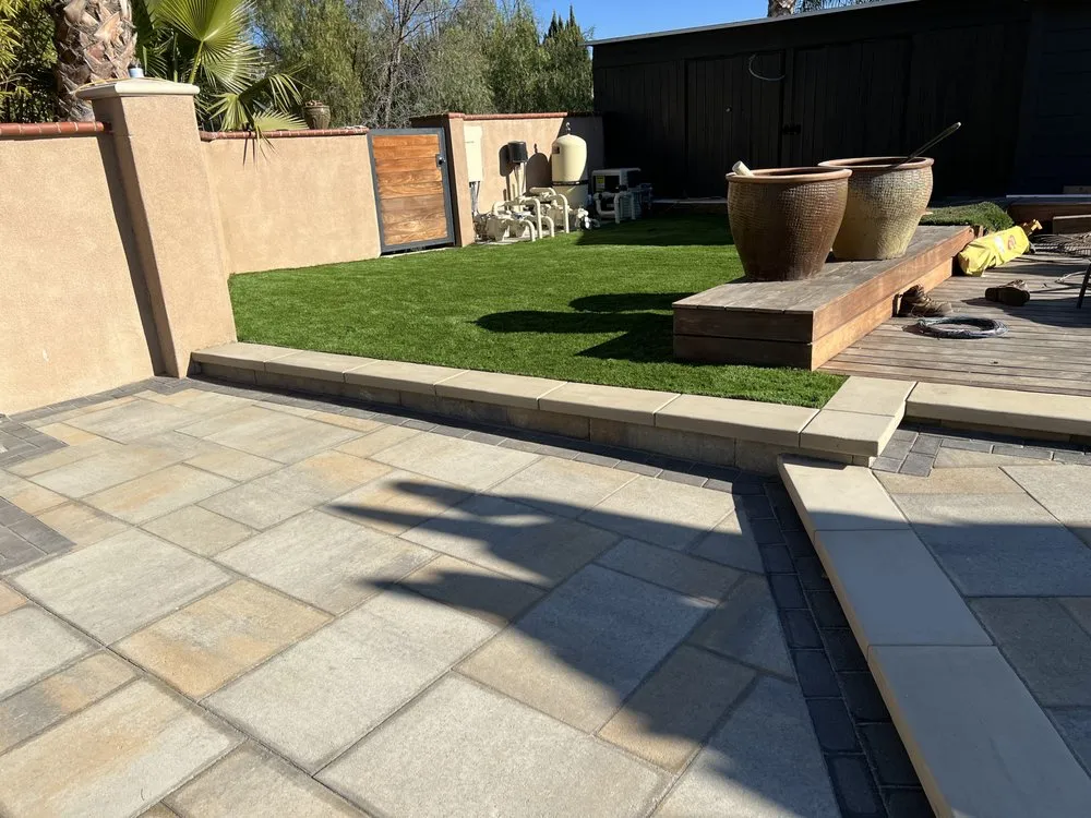 Custom lawn care service for outdoor upgrades across Irvine, CA - D Flores Landscape