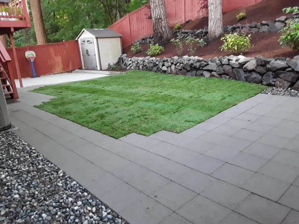Custom landscaping services in SeaTac, WA by D Green Quality