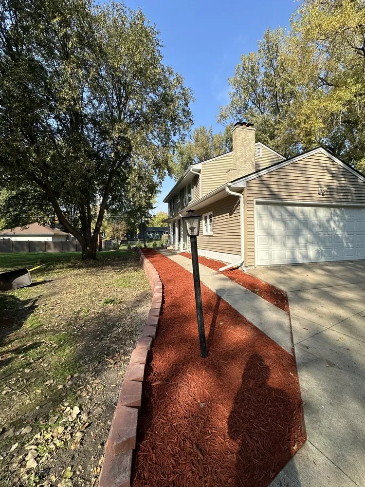 Affordable residential landscaping for outdoor upgrades in Champlin, MN by D Jess Property Services