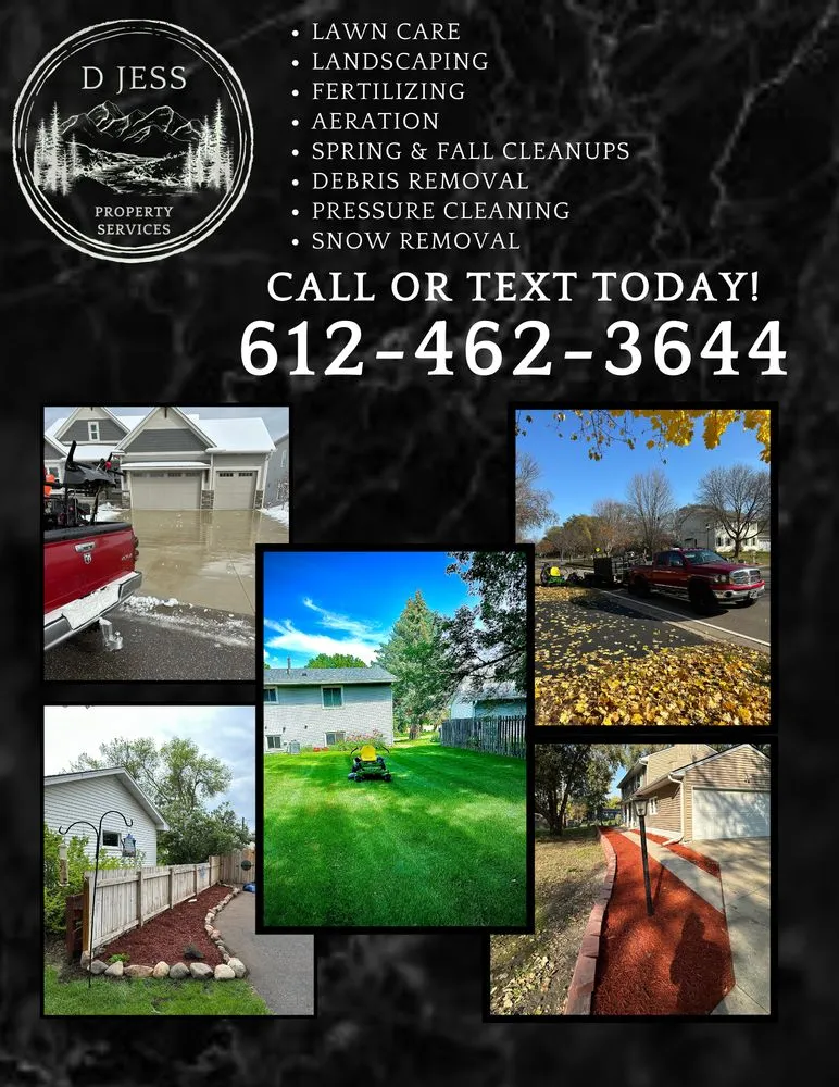 Trusted landscaping services experts serving Champlin, MN - D Jess Property Services
