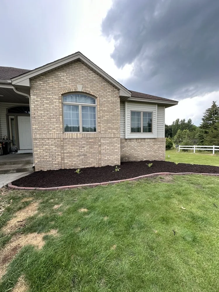 Professional lawn mowing service in Champlin, MN by D Jess Property Services