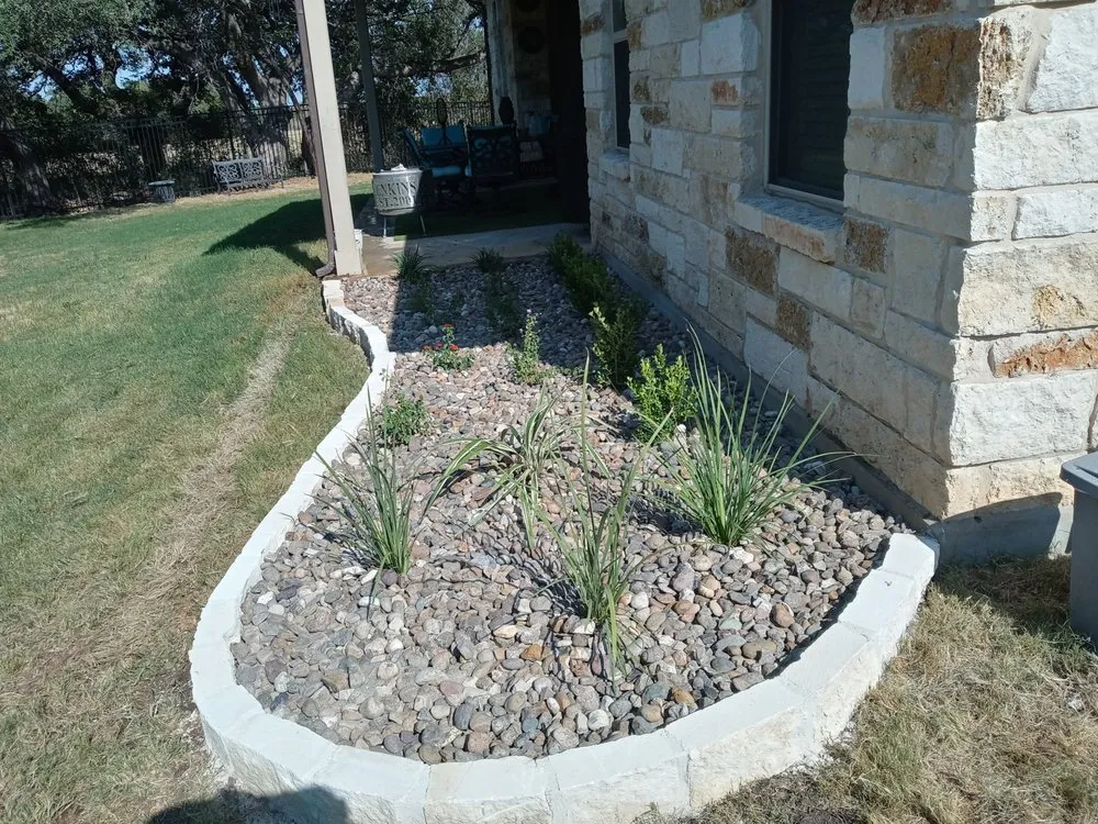 Affordable yard cleanup service with custom design in San Antonio, TX by D M C Landscaping