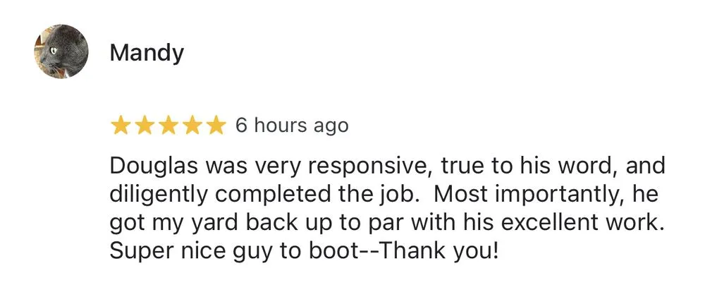 Affordable yard maintenance in Spartanburg, SC by D. Mack Lawn Care Services