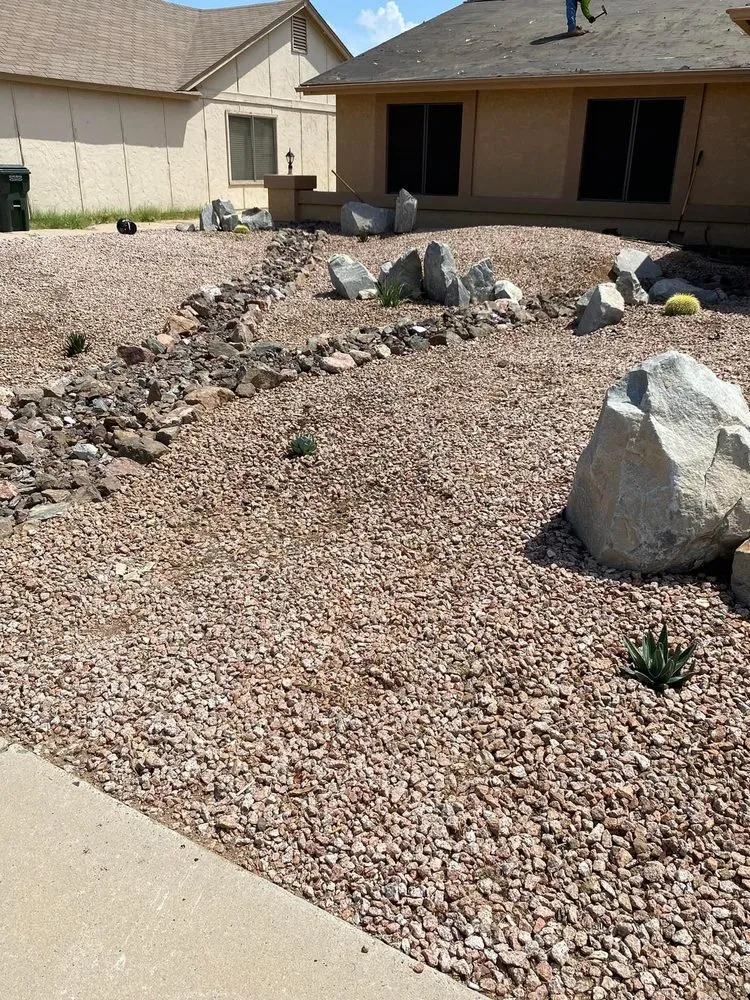 Local outdoor landscaping in Phoenix, AZ by D’ McGuire’s Landscaping Services