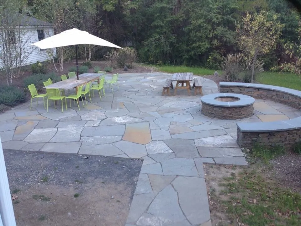 Custom yard cleanup service in Becket, MA - D R Landscaping