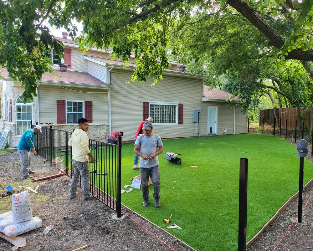 Top-rated garden landscaping for residential properties across Commerce, TX - D-Z Landscape And Christmas Lights