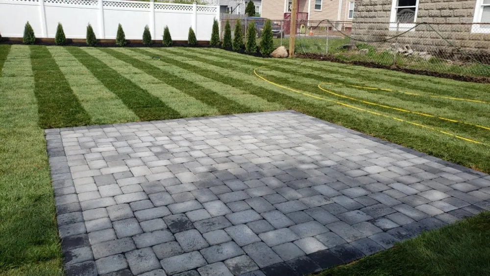 Custom garden landscaping for beautiful yards in Middleton, MA by D Zacarias Landscape & Masonry