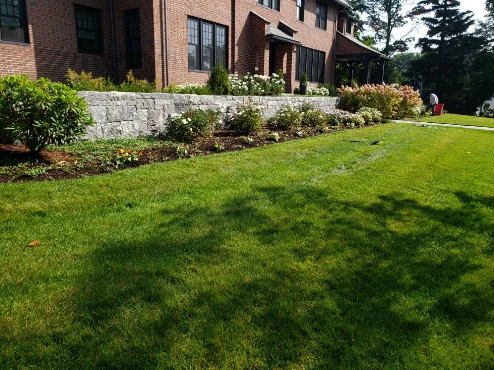 Affordable lawn mowing service for outdoor upgrades across Middleton, MA - D Zacarias Landscape & Masonry