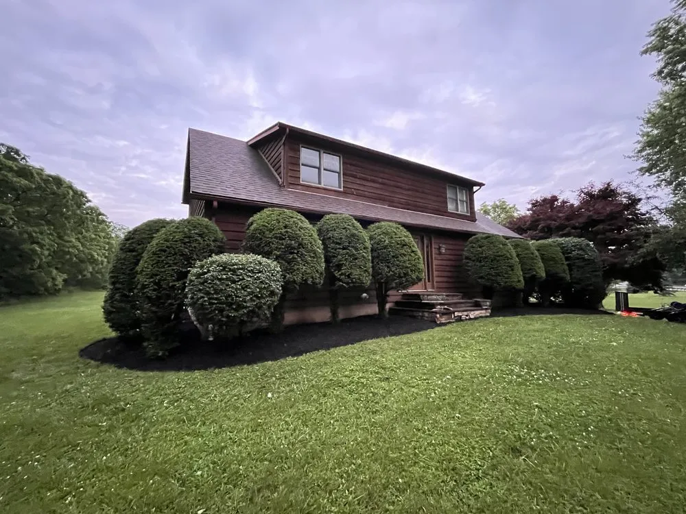 Custom residential landscaping with custom design across Streetsboro, OH - D1 Lawn and Landscape