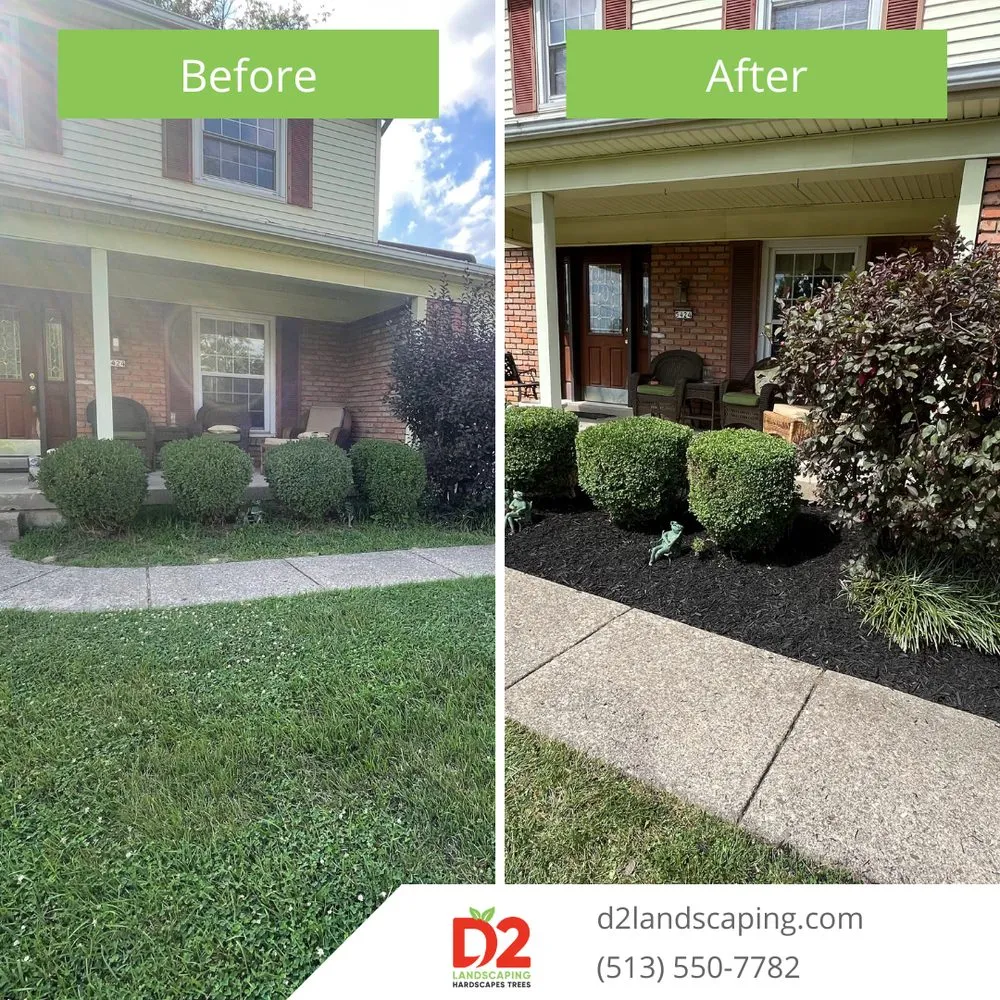 Expert lawn mowing service in Cincinnati, OH by D2 Landscaping and Outdoor Services