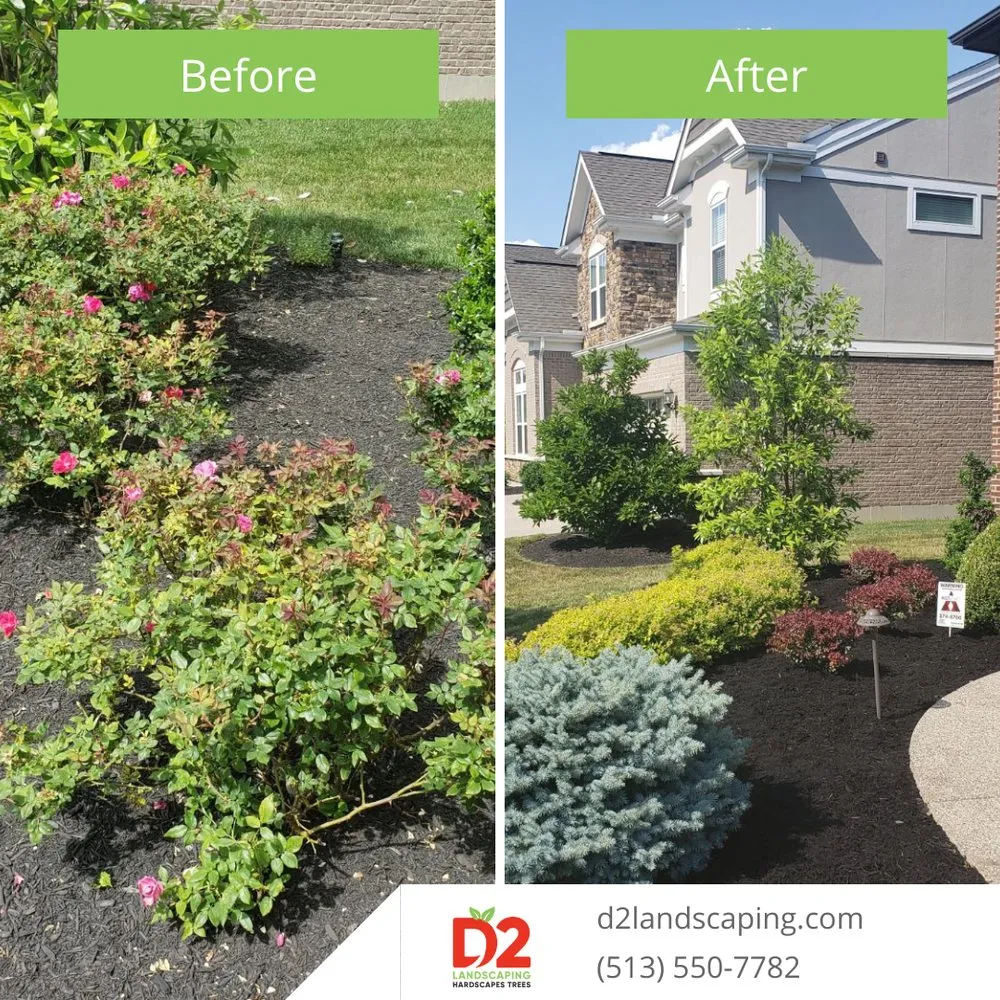 Reliable garden landscaping in Cincinnati, OH by D2 Landscaping and Outdoor Services