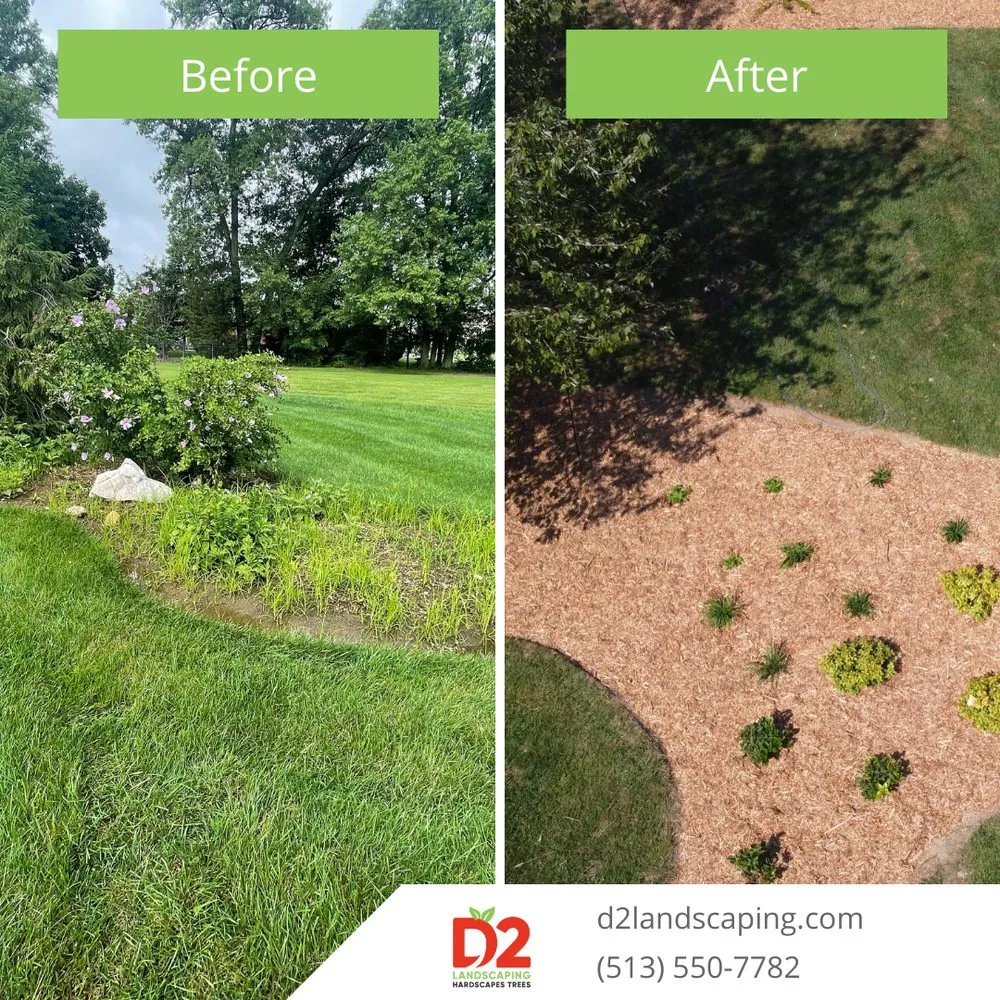 Local landscape design for residential properties in Cincinnati, OH by D2 Landscaping and Outdoor Services