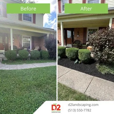 D2 Landscaping and Outdoor Services Logo
