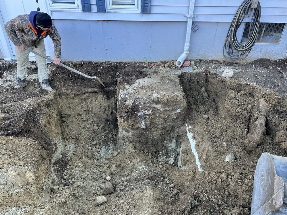 Custom outdoor landscaping in Medway, MA by D4 Landscaping