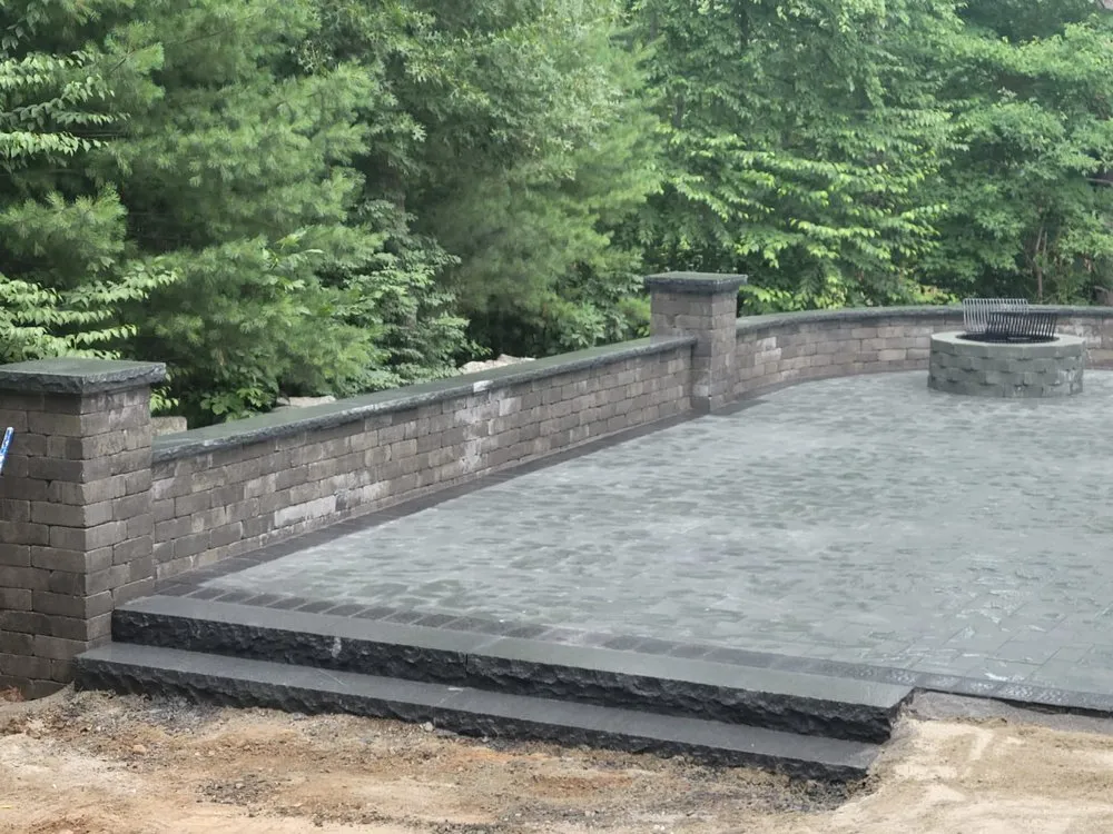 Local lawn mowing service in Medway, MA by D4 Landscaping