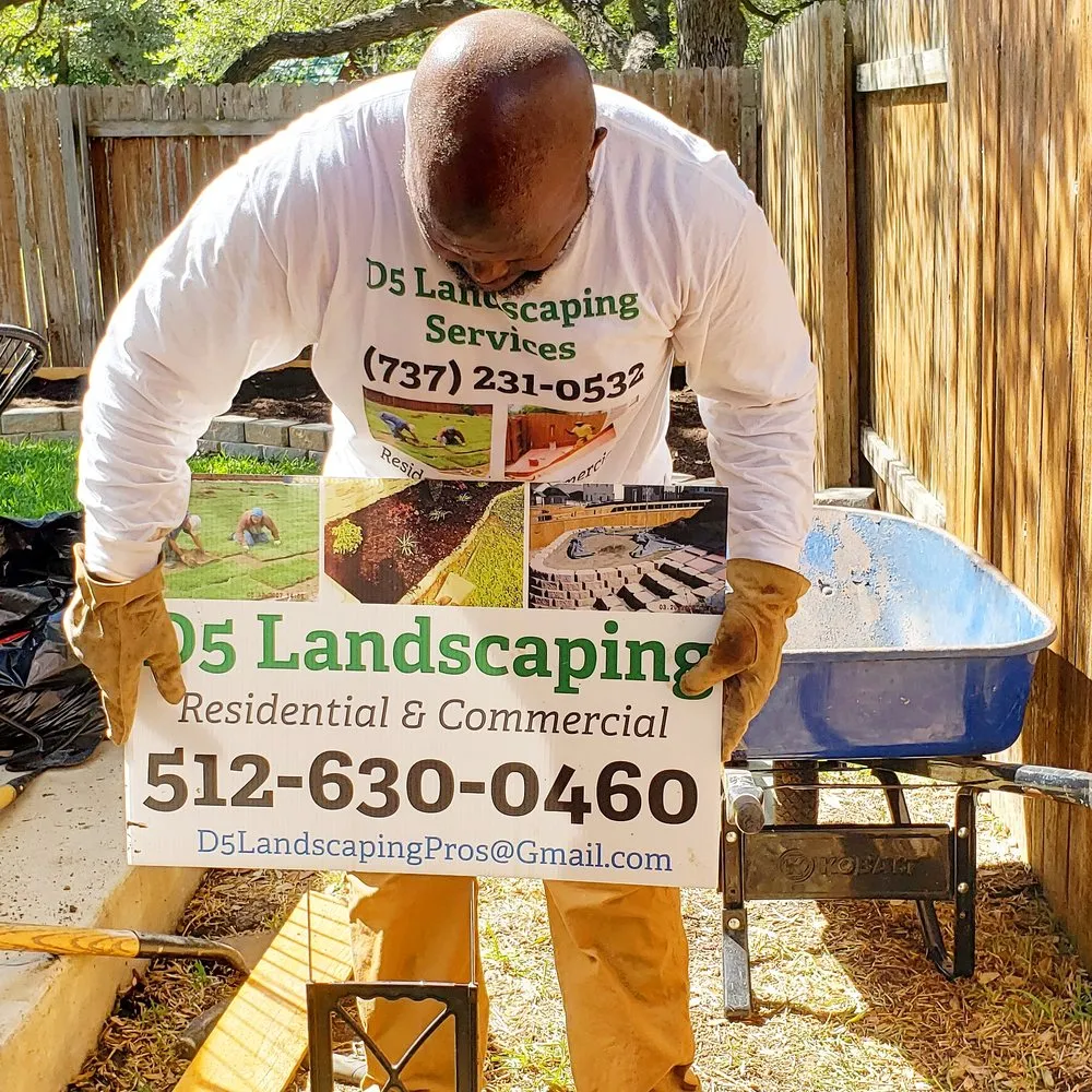 Custom lawn care service in Austin, TX - D5 Landscaping Services