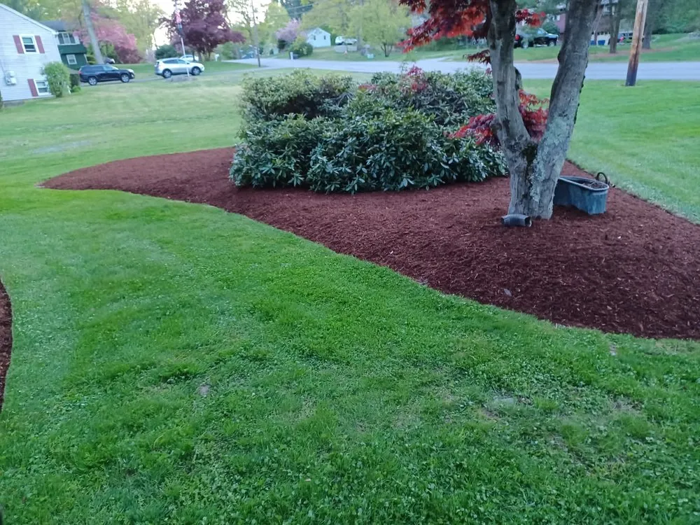 Custom garden landscaping in Lawrence, MA by D&A  Amazing Landscaping
