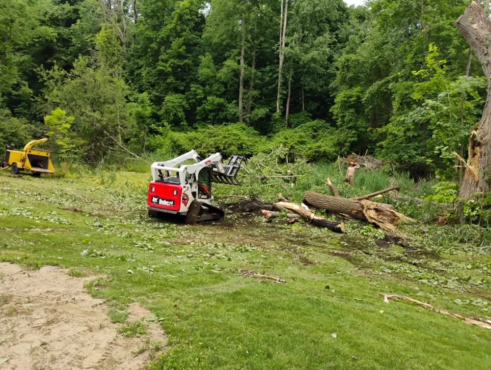 Professional yard cleanup service in Lockport, NY by Da Boss Enterprises