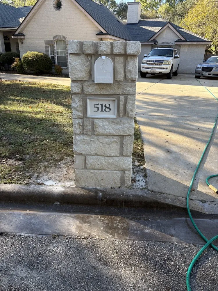 Reliable residential landscaping with custom design in Leander, TX by Da Brothers Masonry