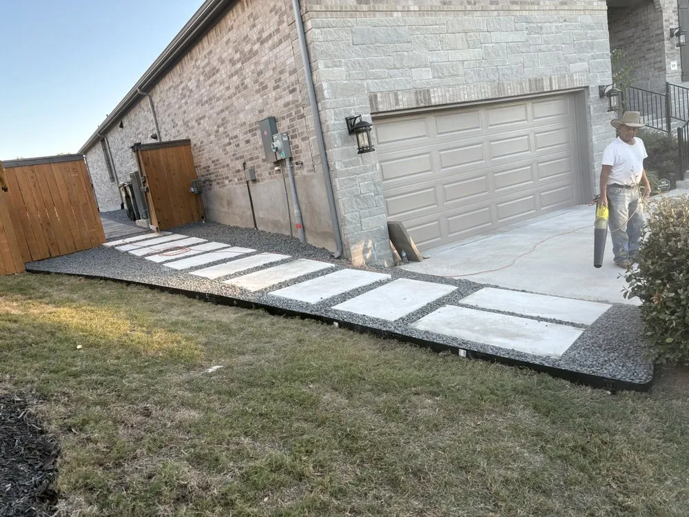 Local garden landscaping near you across Leander, TX - Da Brothers Masonry