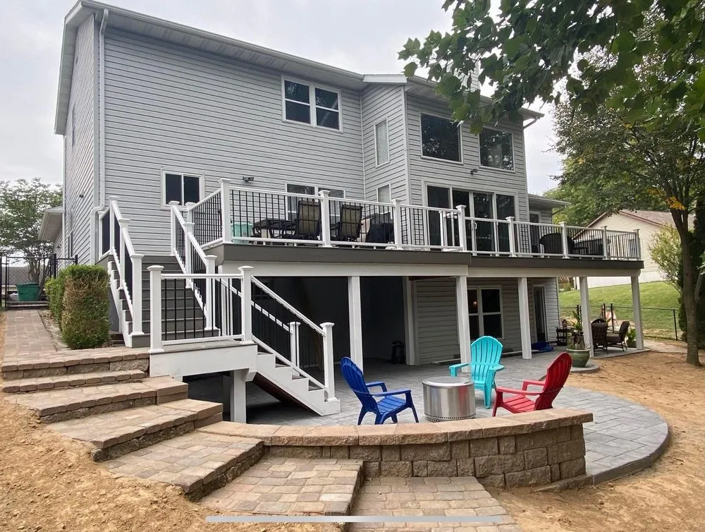 Local landscape design for beautiful yards in Belleville, IL by DA Concrete & Landscaping