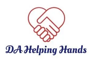 DA Helping Hands Logo