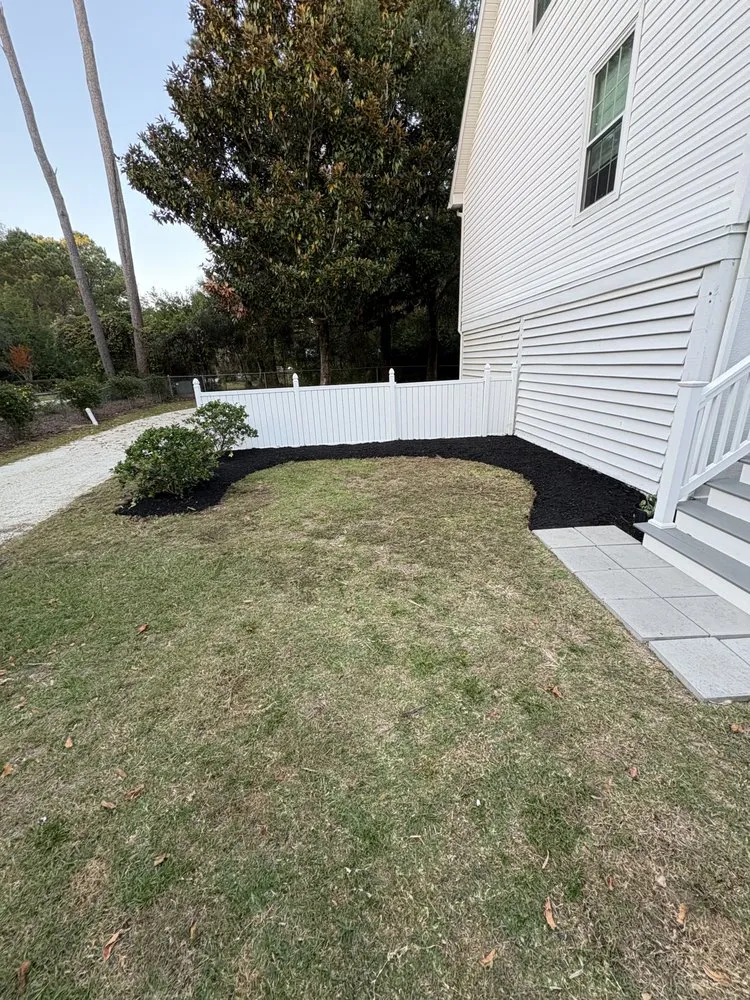 Expert landscape installation for beautiful yards in Myrtle Beach, SC by D&A Land Services