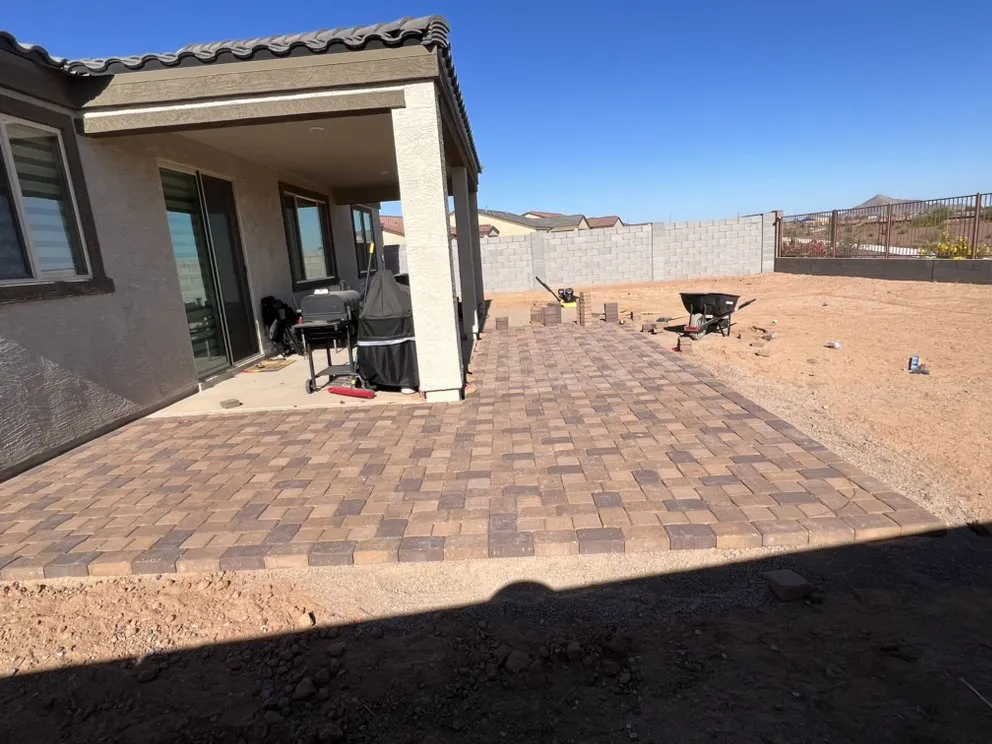 Custom garden landscaping for residential properties across Casa Grande, AZ - D&A Landscape Hardscape