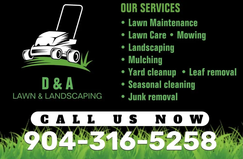 Affordable lawn mowing service in St. Augustine, FL by D&A Lawn and Landscaping