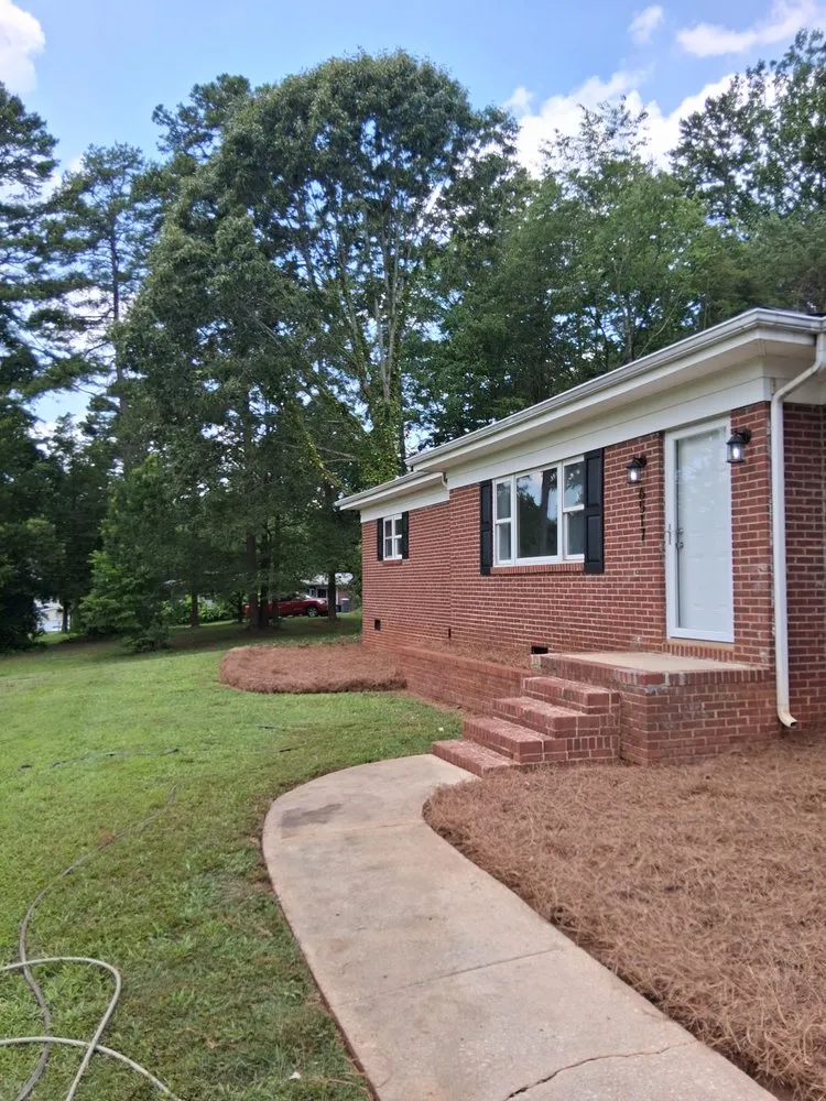 Custom residential landscaping in Rock Hill, SC by D&A Lawn Care