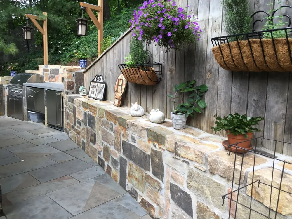 Professional residential landscaping in Randolph, NJ by Dabah Landscape Designs