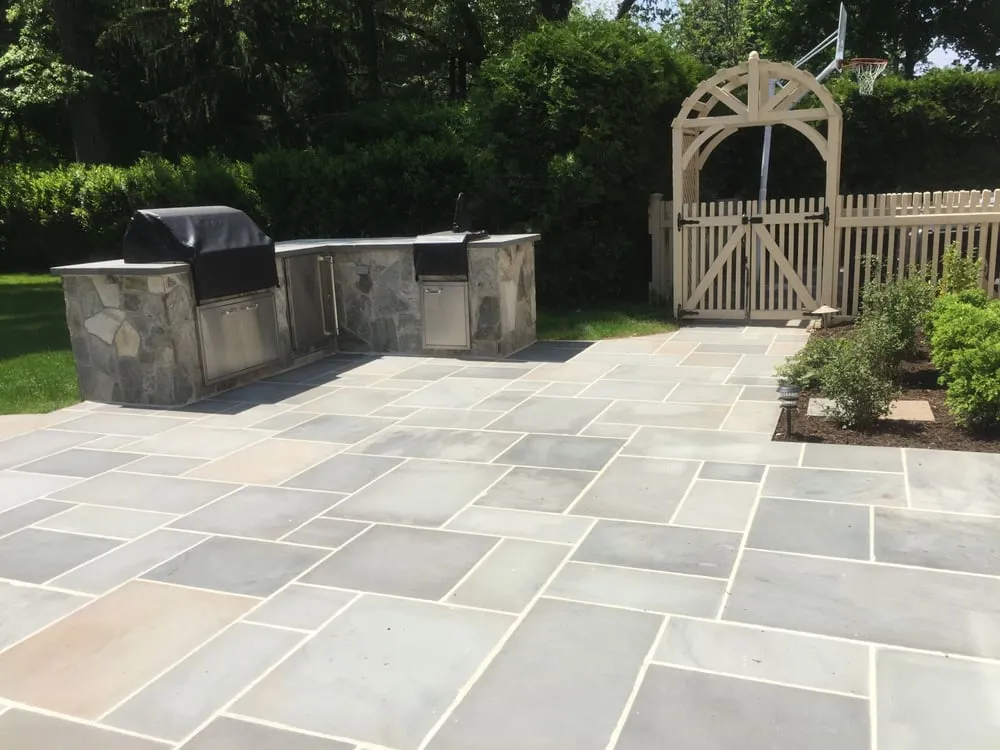 Trusted lawn mowing service for residential properties in Randolph, NJ by Dabah Landscape Designs